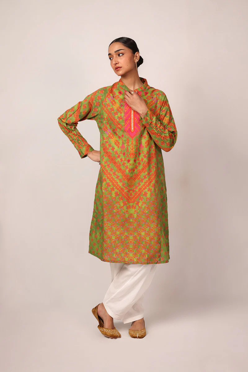Array Jigsaw Kurta - Image 7
