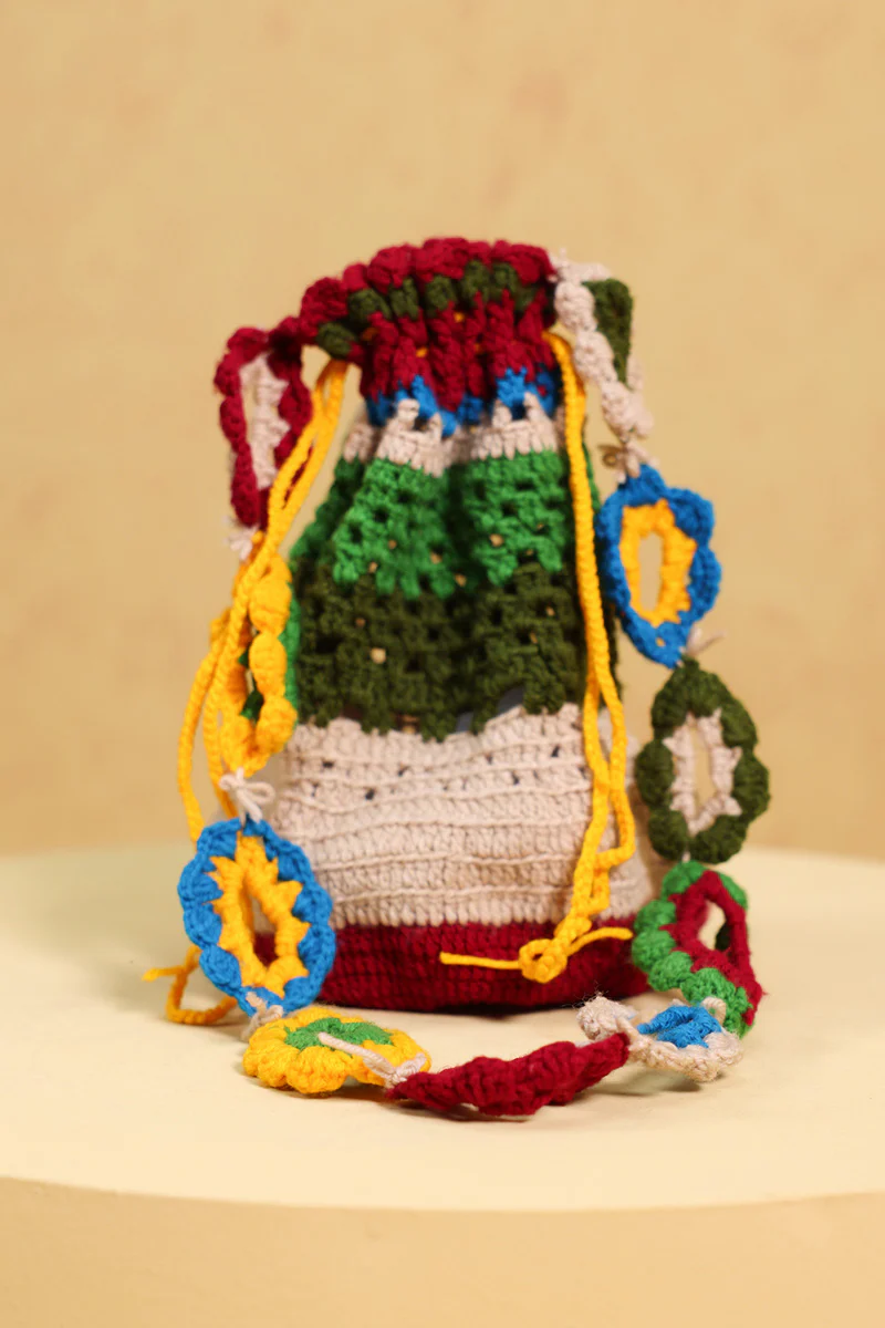 Hand-Crochet Potli - Image 4