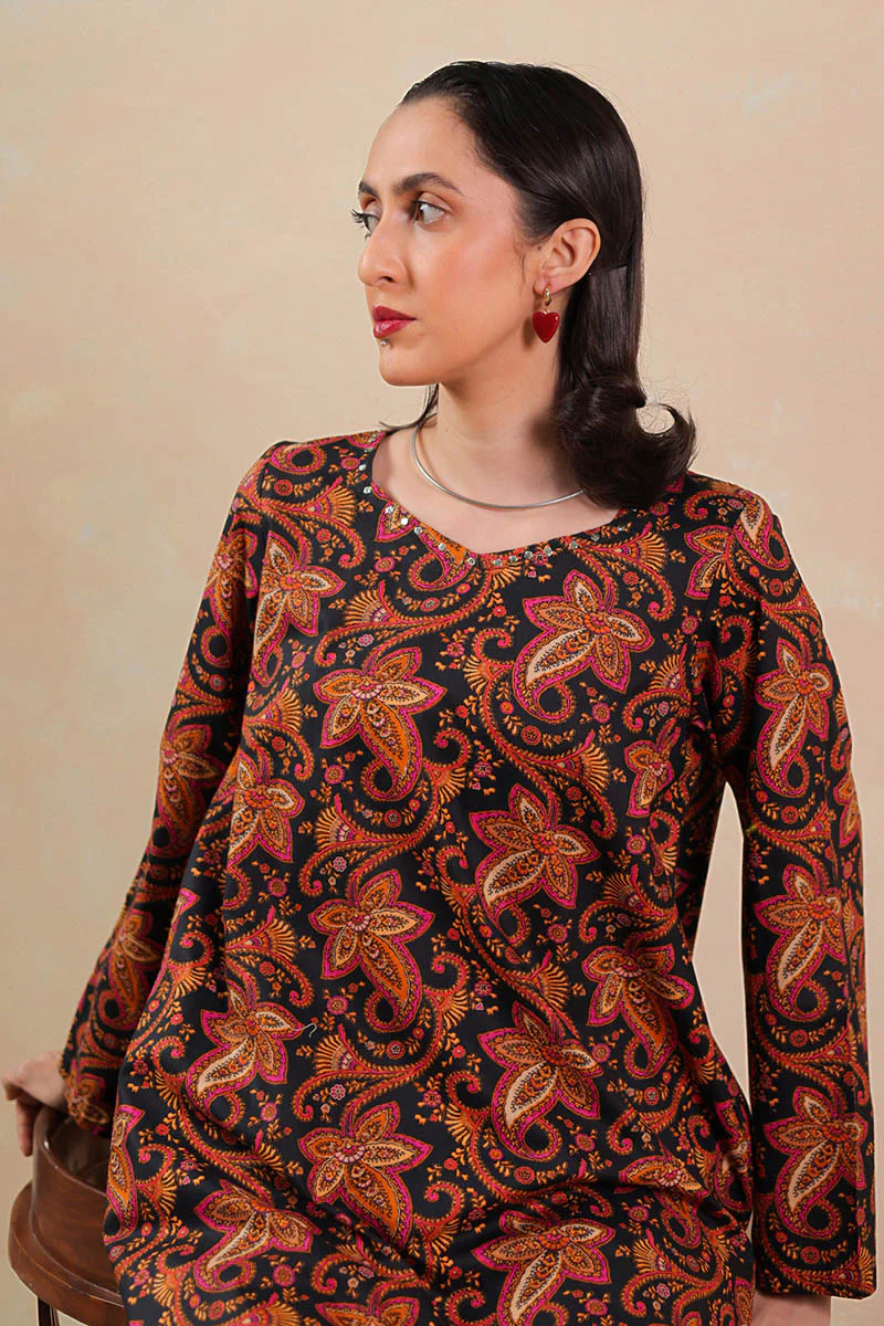 Paisley Pop Mukaish Duo-Set - Image 2