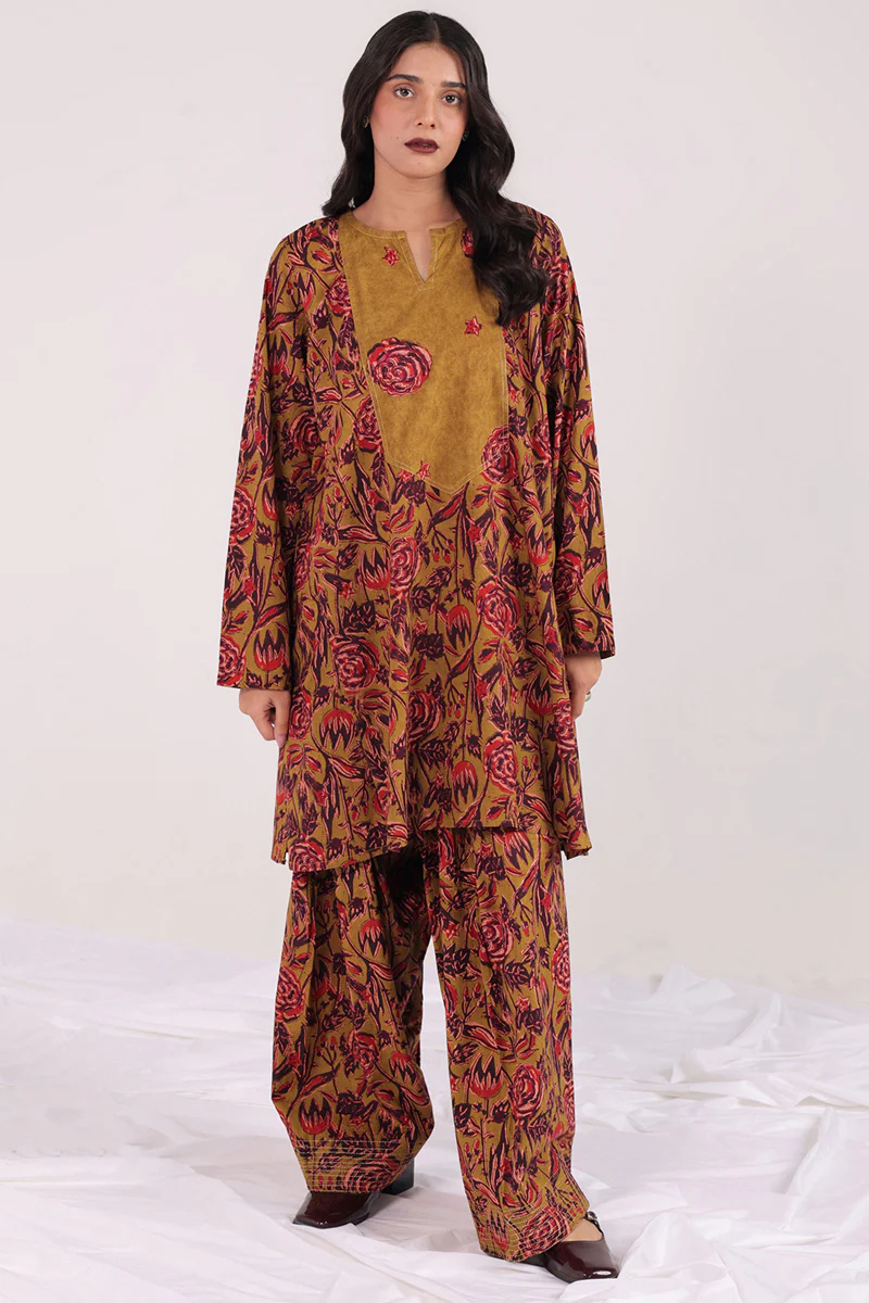 Ajrak Printed Set - Image 8