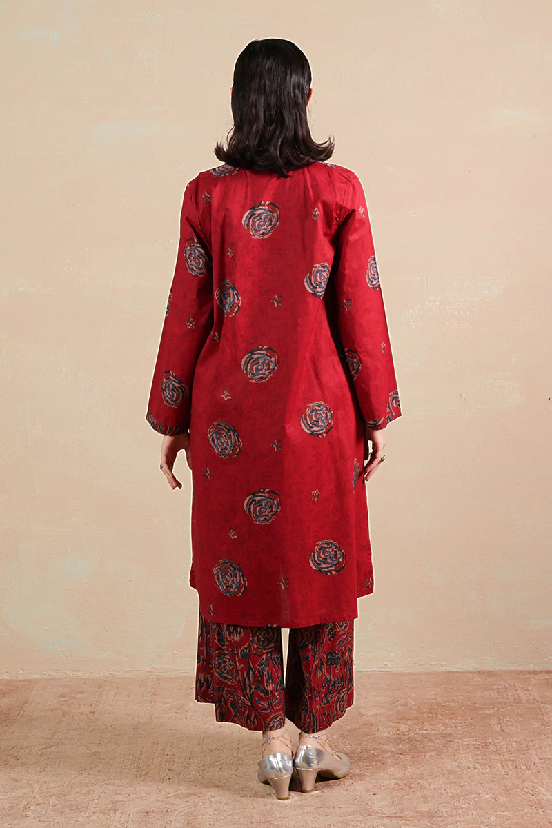 Ajrak Fusion Co-Ord Set - Image 13