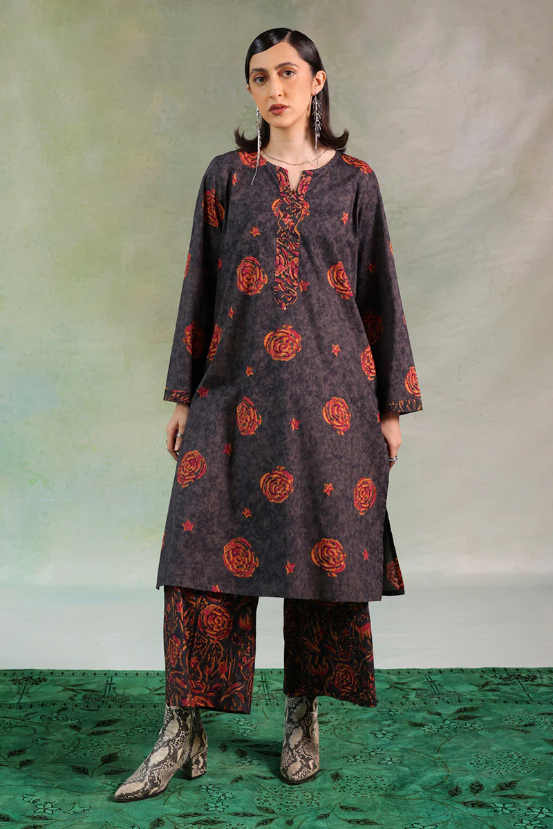 Ajrak Fusion Co-Ord Set - Image 3