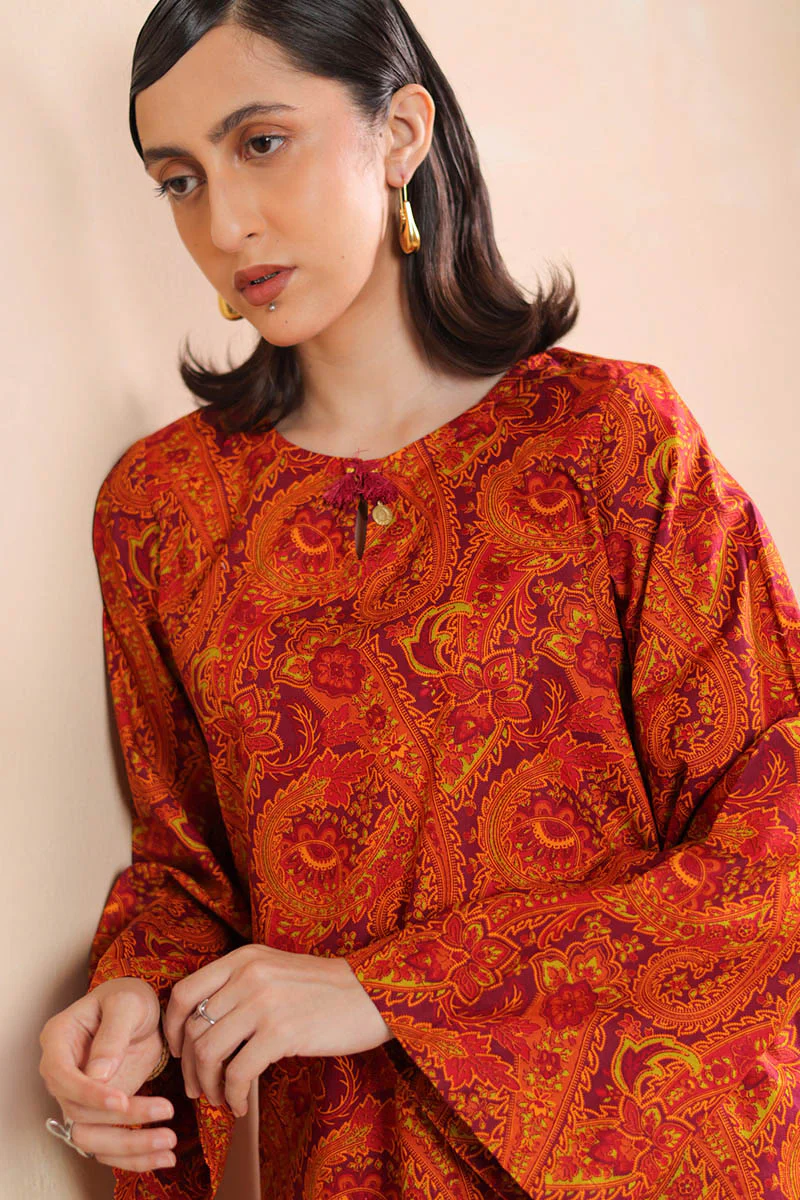 Paisley Pop Printed Co-Ord Set - Image 11