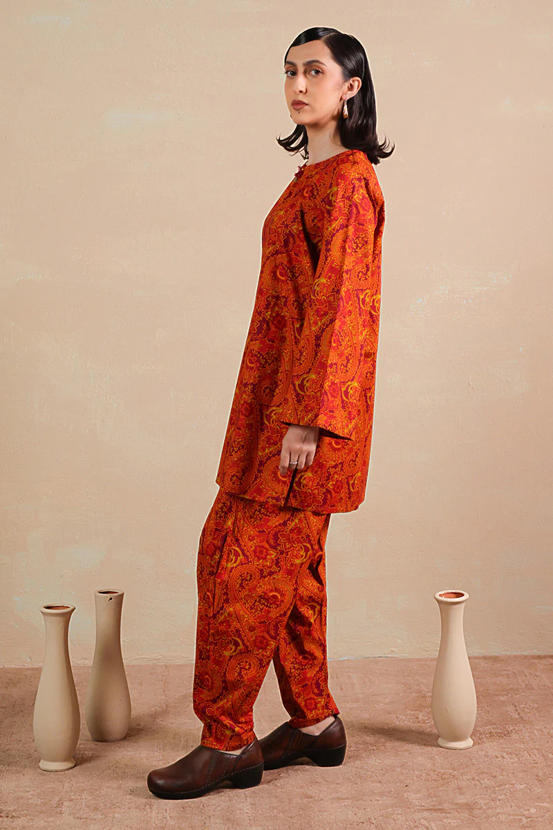 Paisley Pop Printed Co-Ord Set - Image 12