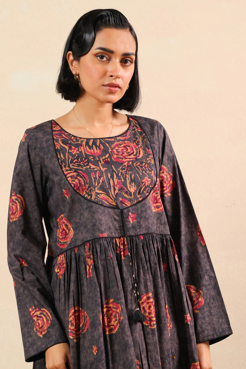 Ajrak Anarkali Dress - Image 2