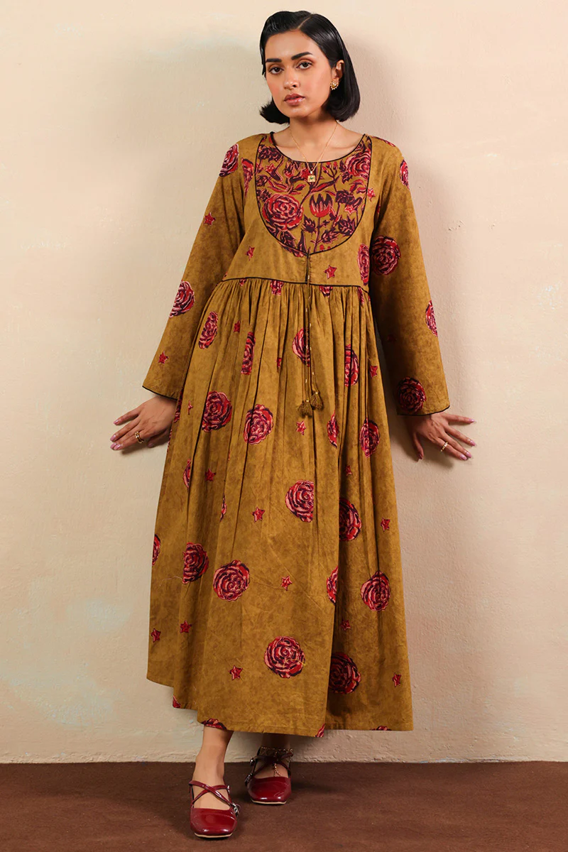 Ajrak Anarkali Dress - Image 8