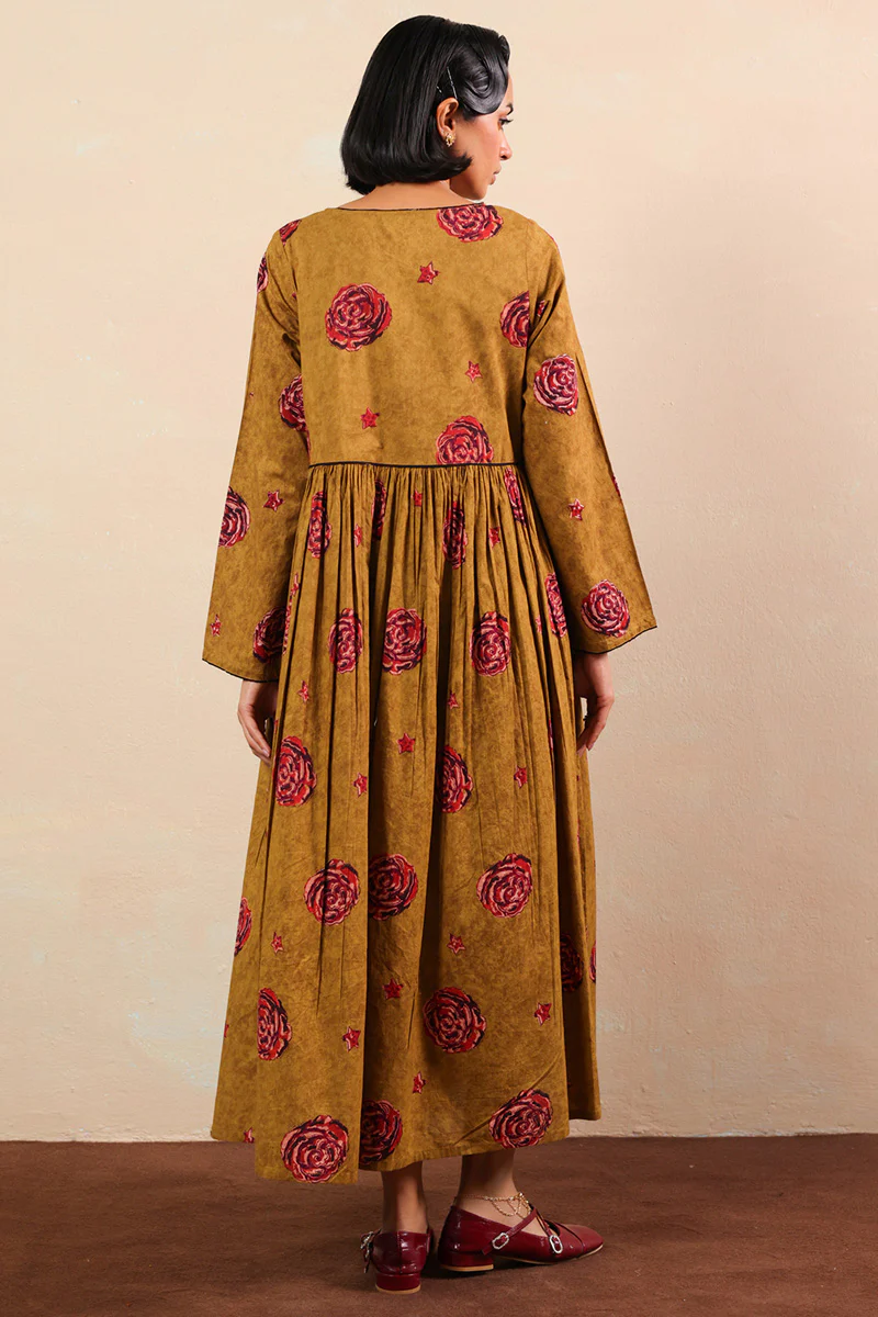 Ajrak Anarkali Dress - Image 9