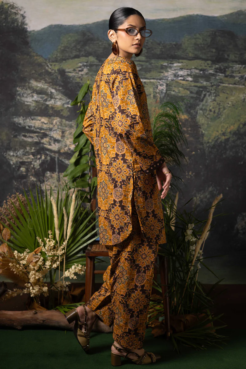 Rang-E-Ajrak Zeb Duo-Set - Image 4