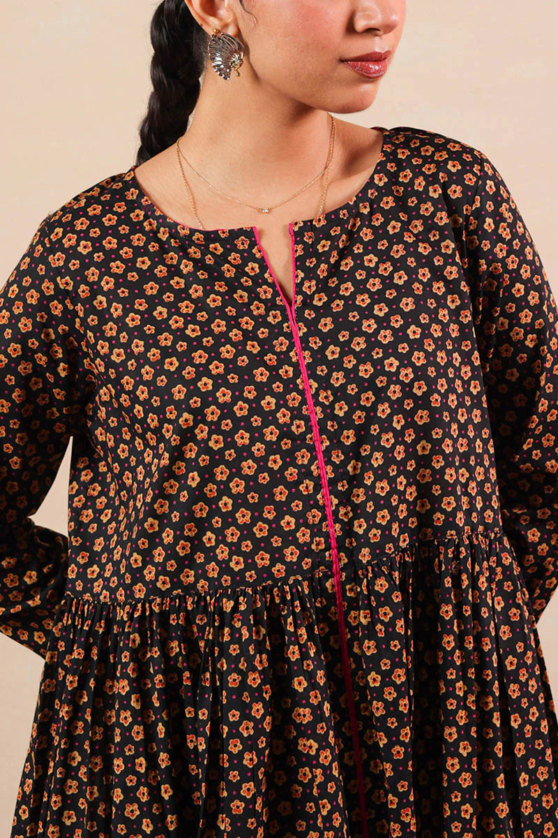 Bloom Craft Flared Dress - Image 5