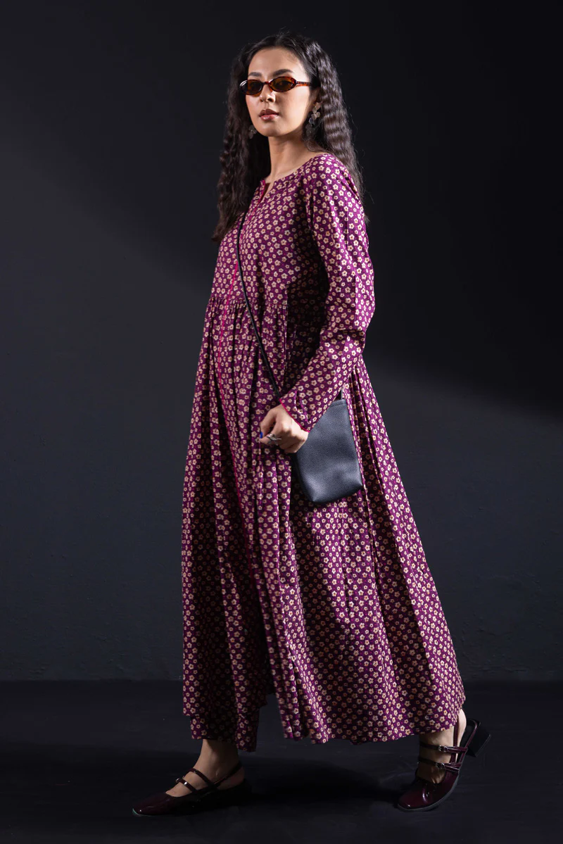 Bloom Craft Flared Dress - Image 6