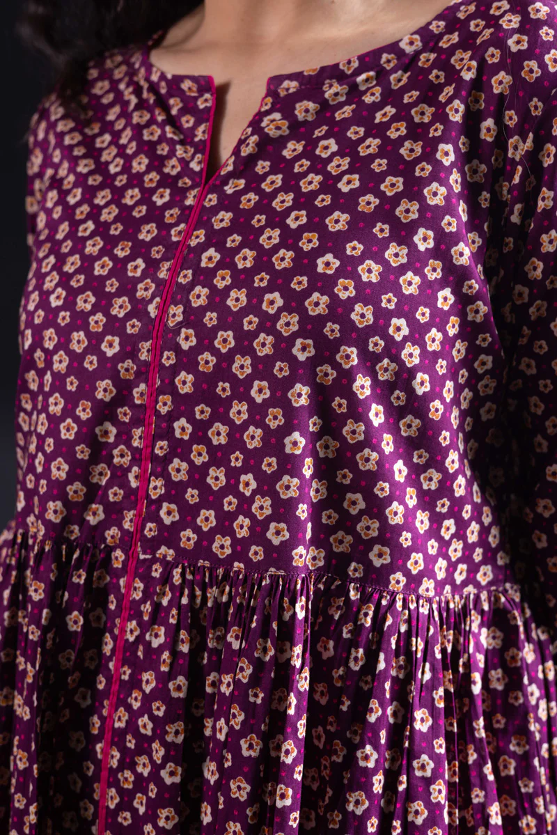 Bloom Craft Flared Dress - Image 8