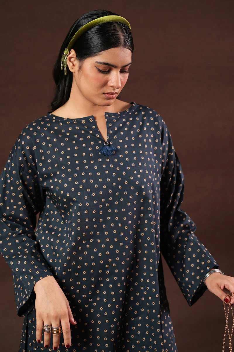Rang-E-Ajrak Printed Set - Image 12