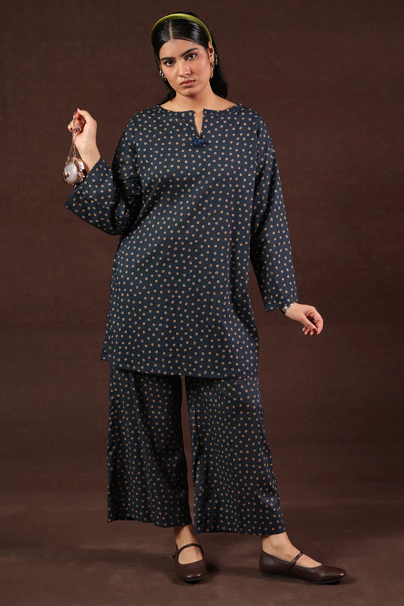 Rang-E-Ajrak Printed Set - Image 13