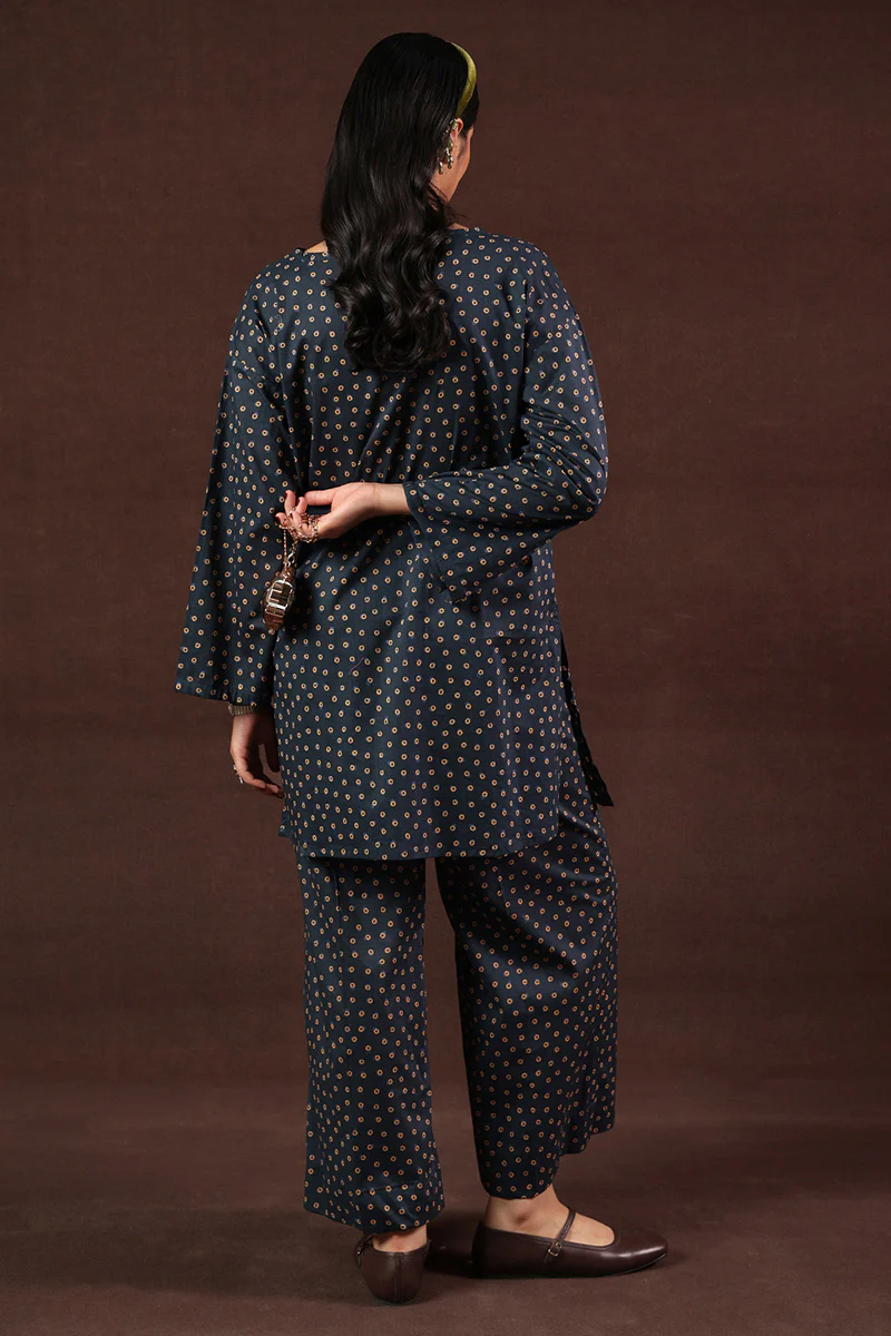 Rang-E-Ajrak Printed Set - Image 14