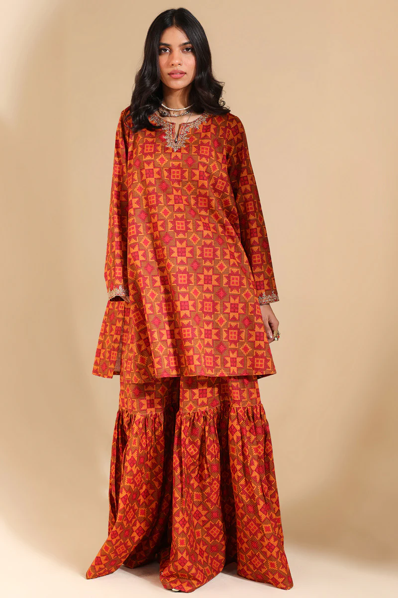 Woven Stories Gharara Set - Image 10