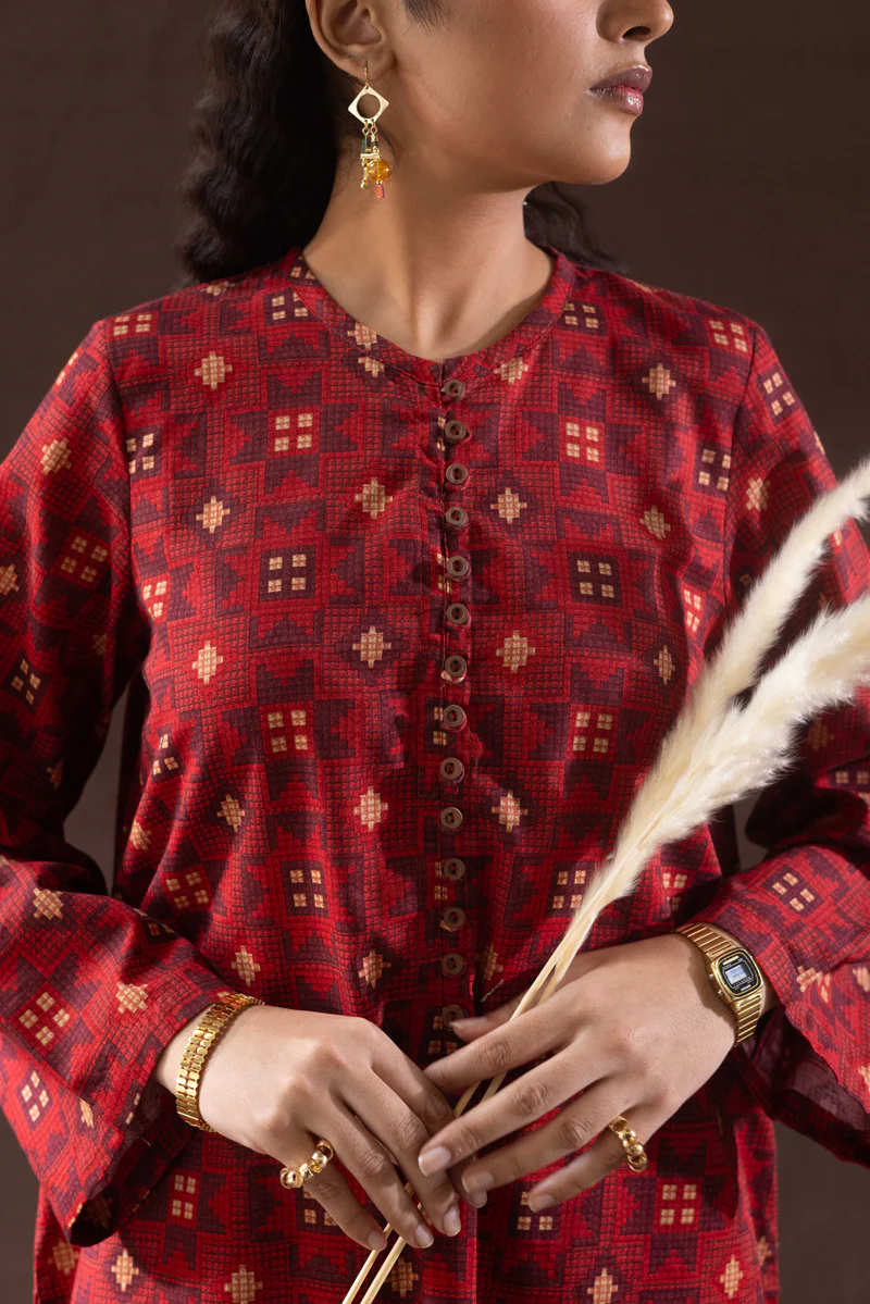 Printed Woven Stories Duo-Set - Image 13