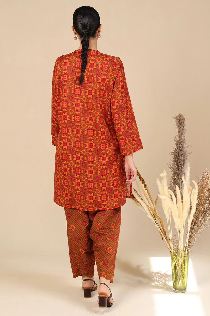 Printed Woven Stories Duo-Set - Image 6