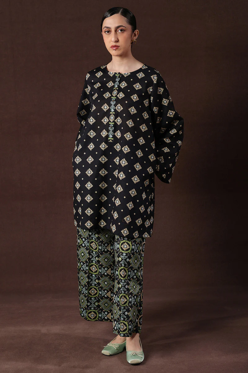 Soul of Sindh Ajrak Set - Image 13
