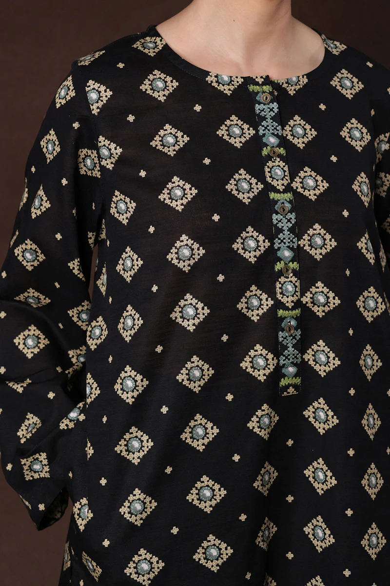 Soul of Sindh Ajrak Set - Image 14
