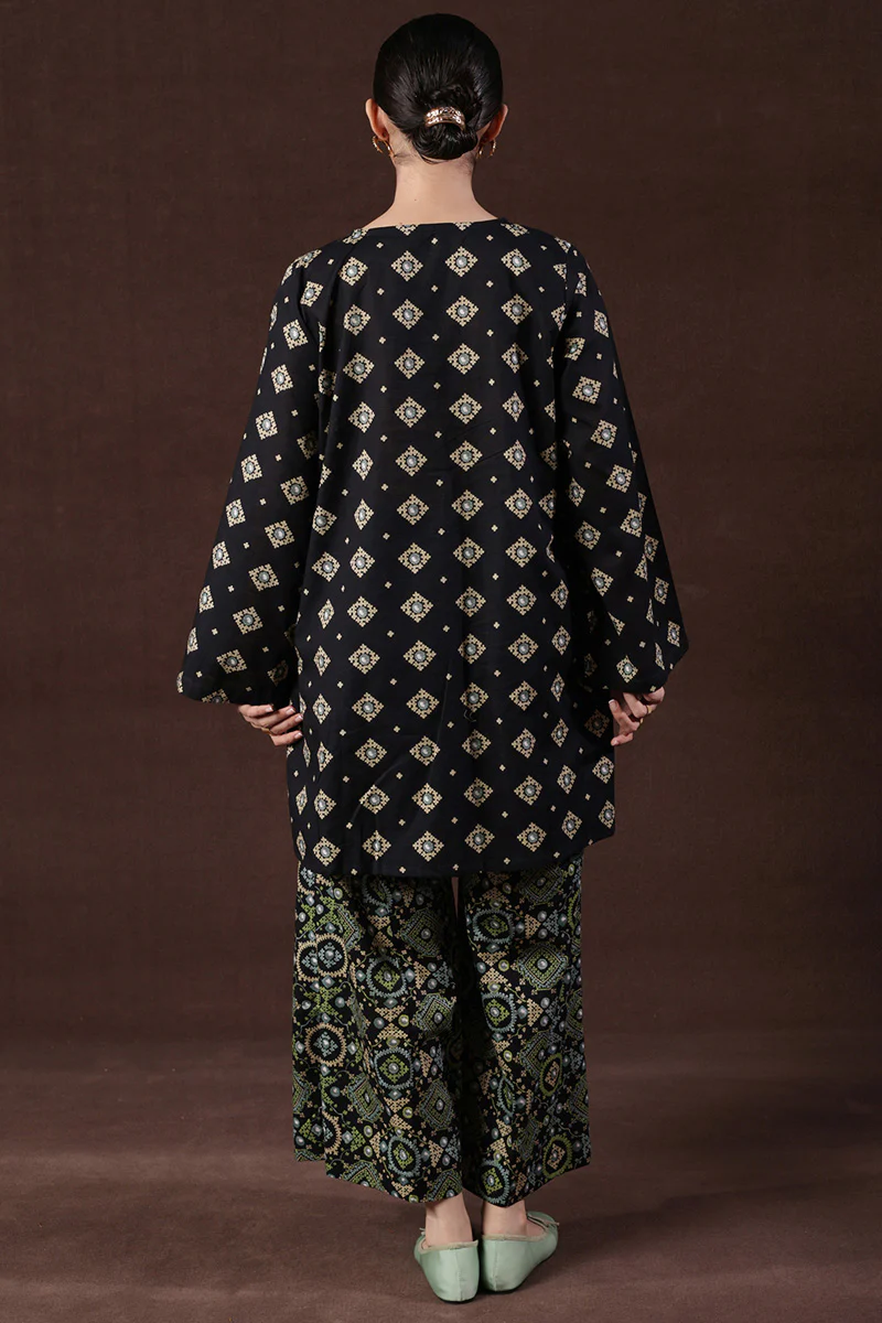 Soul of Sindh Ajrak Set - Image 15