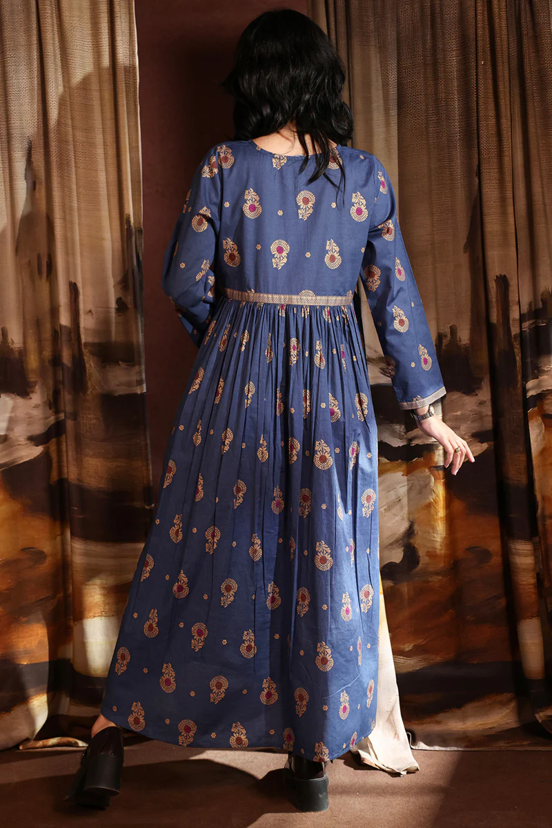 Zari Whisper Flared Dress - Image 4