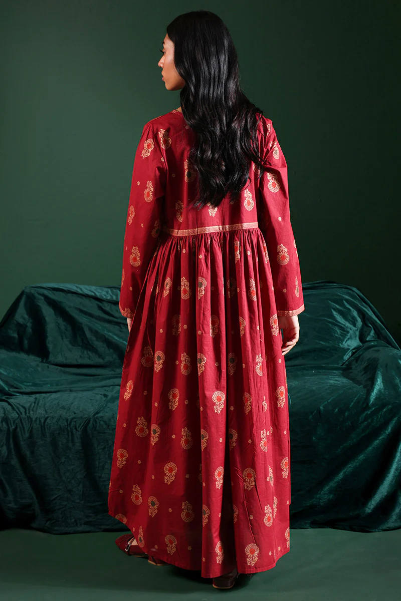 Zari Whisper Flared Dress - Image 9