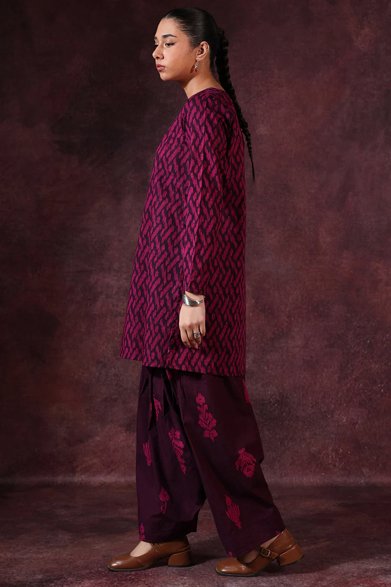 Ikkat Whisper Co-Ord Set - Image 13