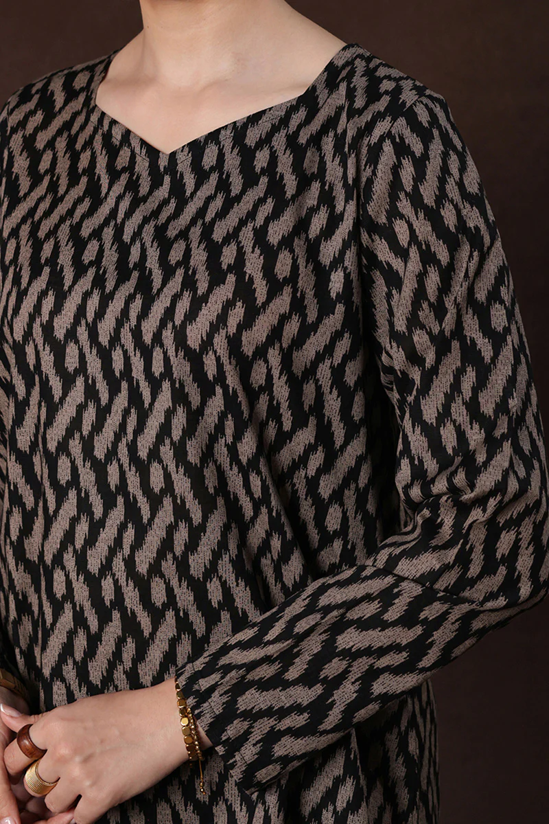 Ikkat Whisper Co-Ord Set - Image 5