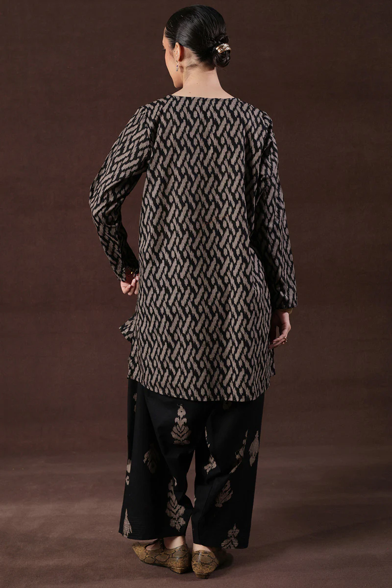 Ikkat Whisper Co-Ord Set - Image 6