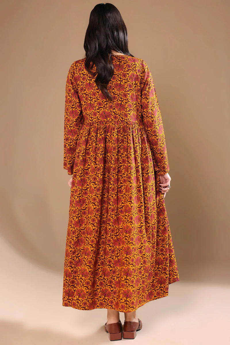 Rani Bagh Flowy Dress - Image 9