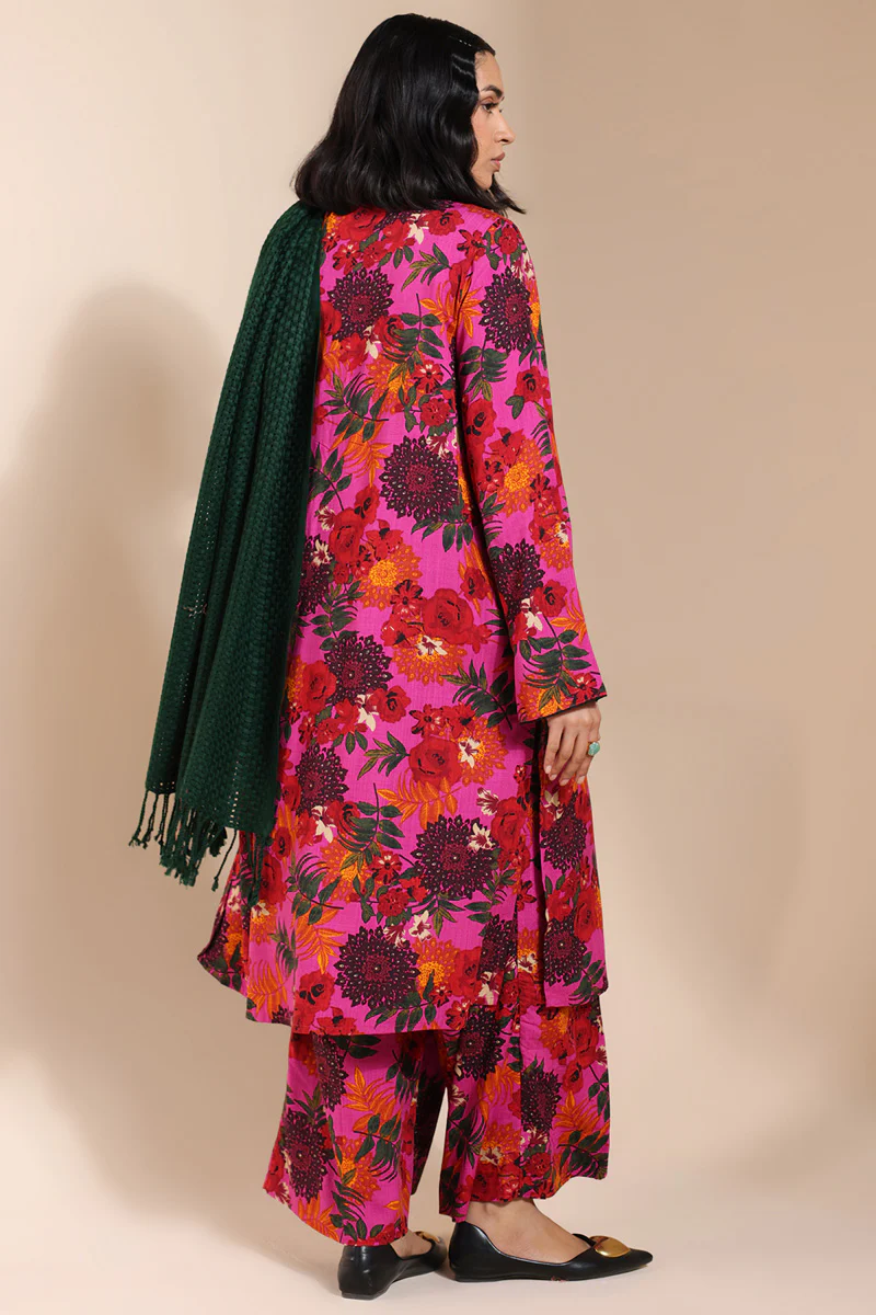 Vibrant Roses Printed Set - Image 10