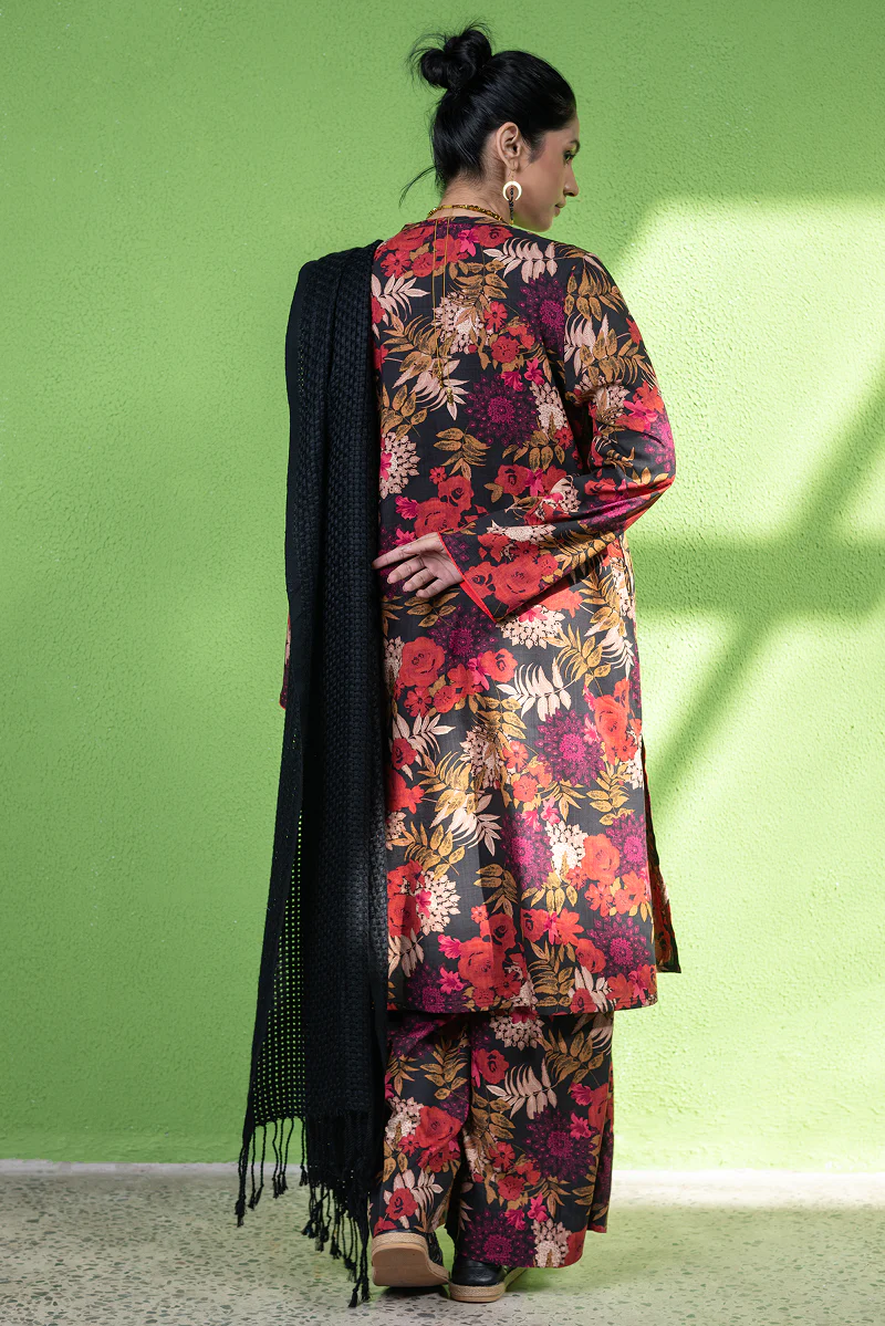 Vibrant Roses Printed Set - Image 14