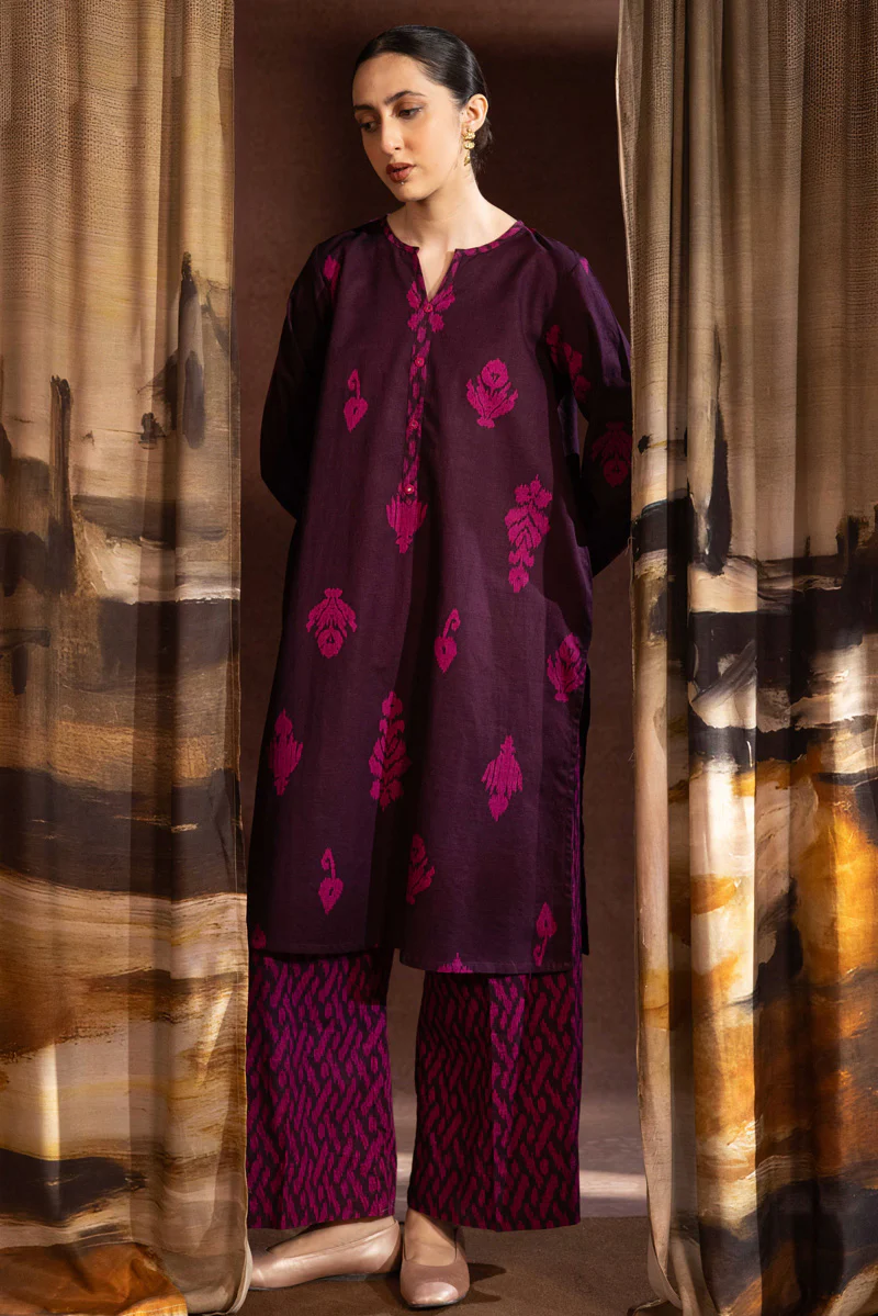 Ikat Printed Poise Set - Image 10