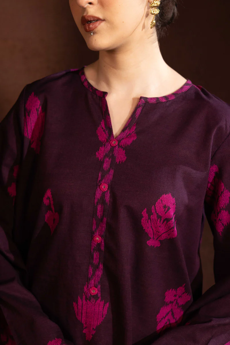 Ikat Printed Poise Set - Image 11