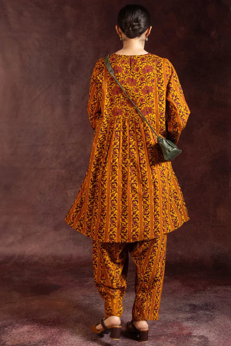 Rani Bagh Flared Set - Image 17