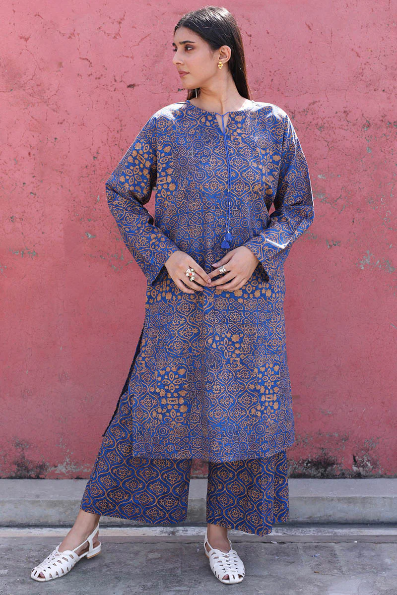 Ajrak Noir Tassel Trail Set - Image 6
