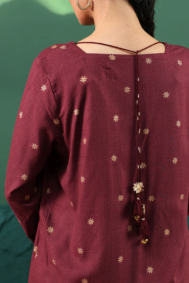 Cupid Rose Gharara Set - Image 15