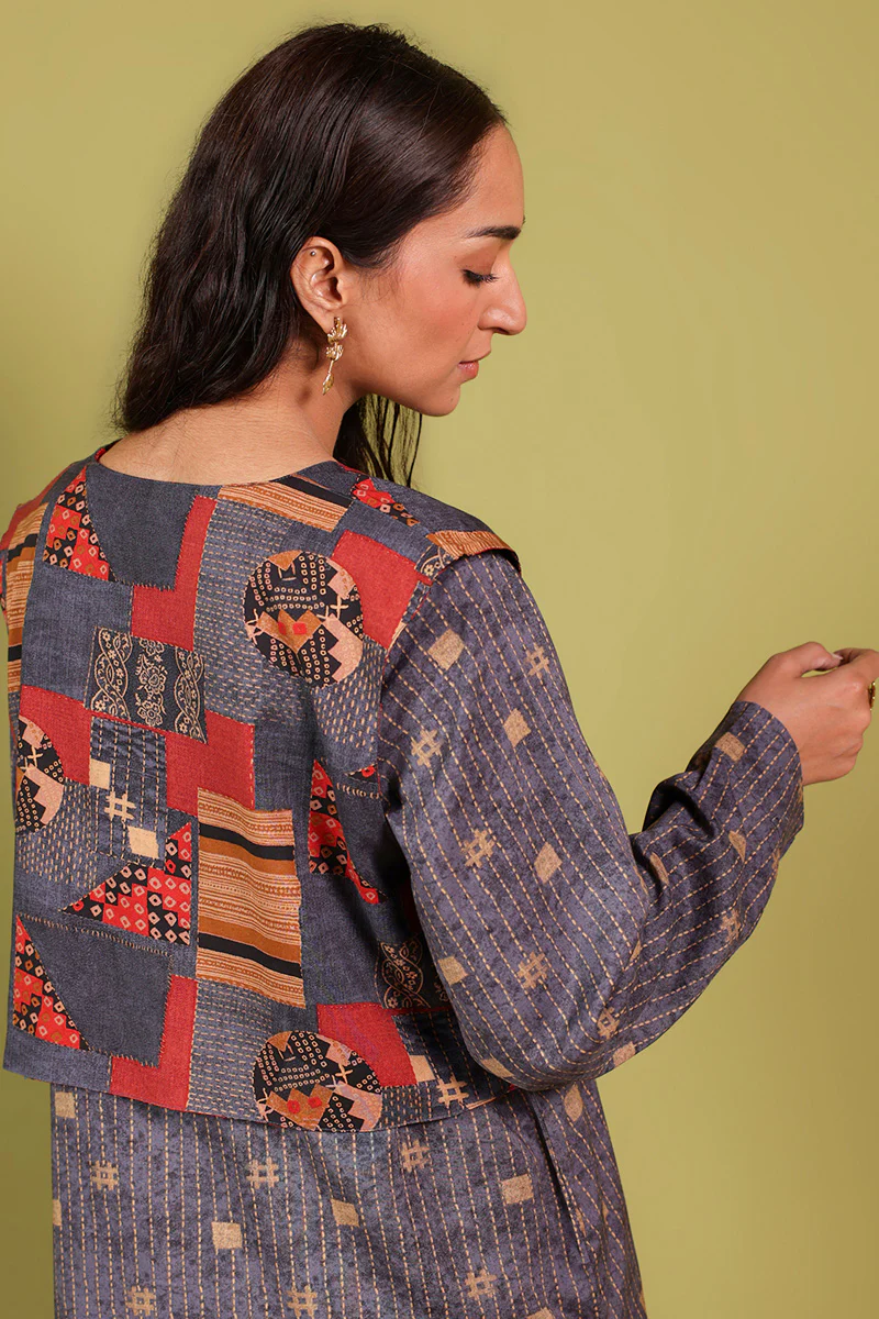 Kantha 3-Piece Koti Set - Image 8