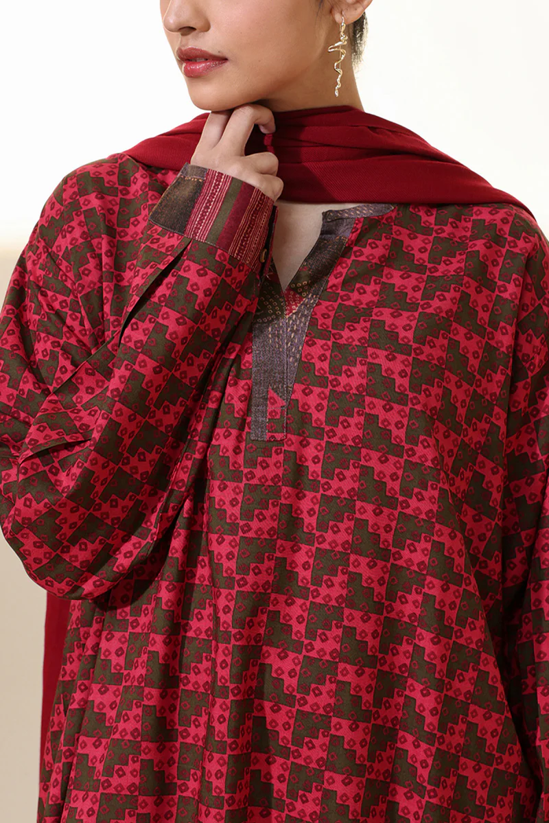 Printed Kantha Co-Ord Set - Image 6