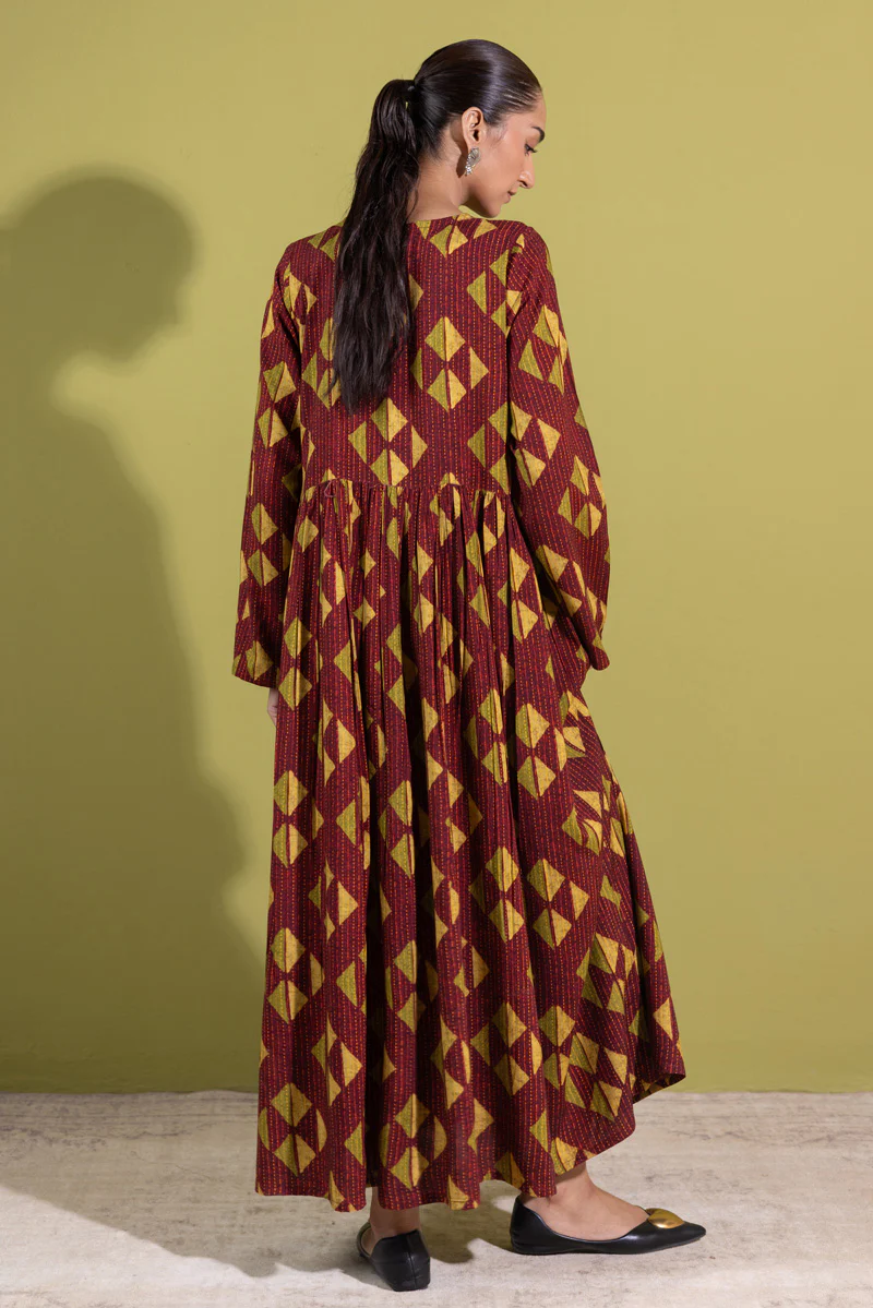 Kantha Tukri Dress - Image 4