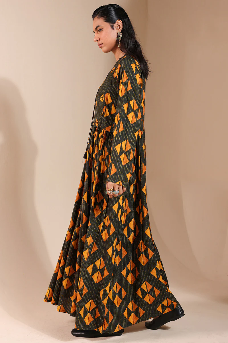 Kantha Tukri Dress - Image 5