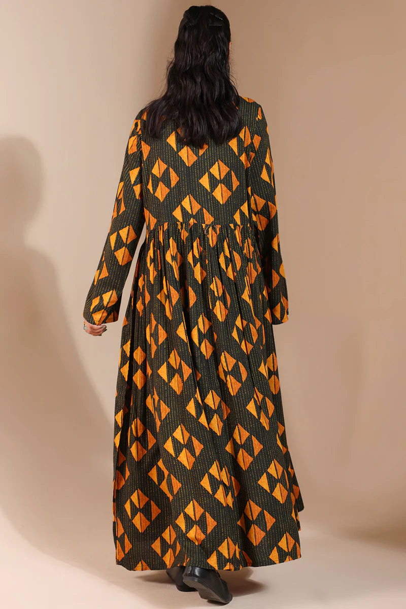 Kantha Tukri Dress - Image 9