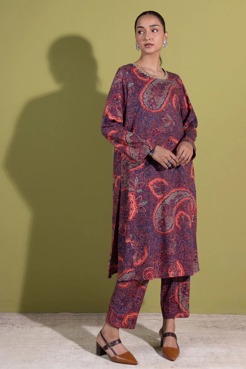 Gilded Jacquard Paisley Set - Image 5