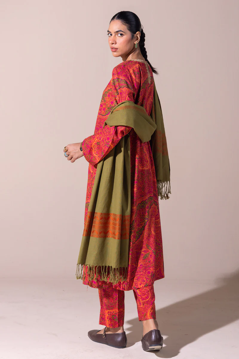 Gilded Jacquard Paisley Set - Image 7