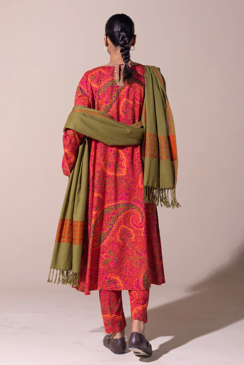 Gilded Jacquard Paisley Set - Image 9
