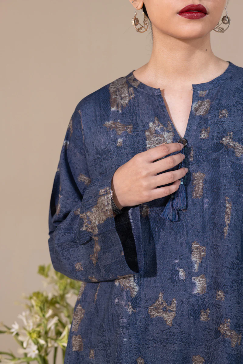 Denim Bleach Co-Ord Set - Image 2