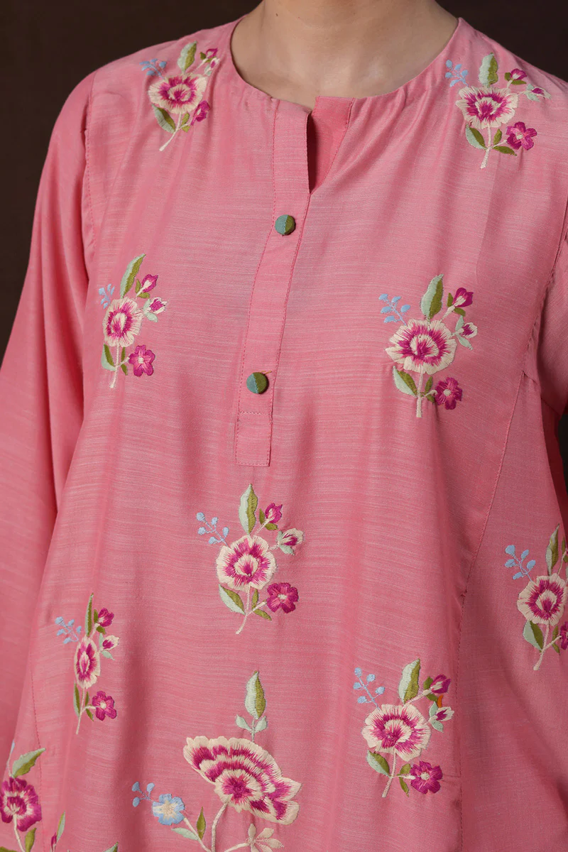 Floral Splendor Embroidered Set - Image 12