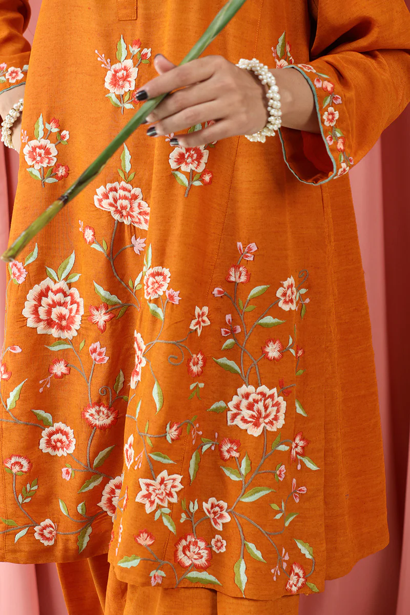 Floral Splendor Embroidered Set - Image 2