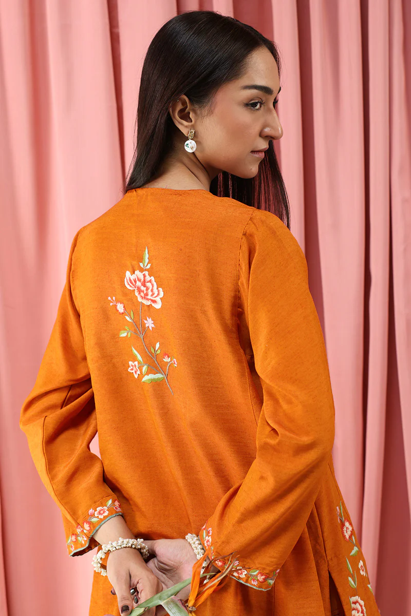 Floral Splendor Embroidered Set - Image 3