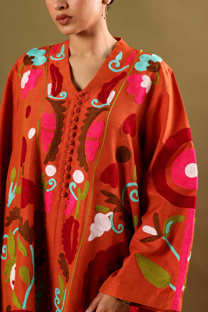 Embroidered Tajik Kurta - Image 2